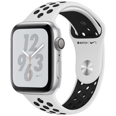 アップル Apple Watch Nike+ Series 4（GPSモデル）- 44mm シルバー ...