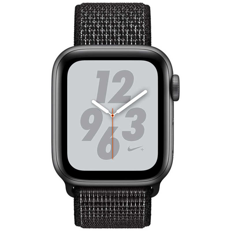 アップル アップル Apple Watch Nike+ Series 4（GPSモデル）- 40mm スペースグレイアルミニウムケースとブラックNikeスポーツループ MU7G2JA MU7G2JA