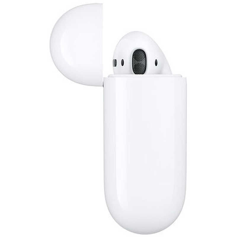 アップル アップル AirPods with WirelessChargingCase(第2世代)[マイク対応] ブルｰトゥｰスイヤホン MRXJ2J/A ｢Qi対応｣【純正】 ブルｰトゥｰスイヤホン MRXJ2J/A ｢Qi対応｣【純正】