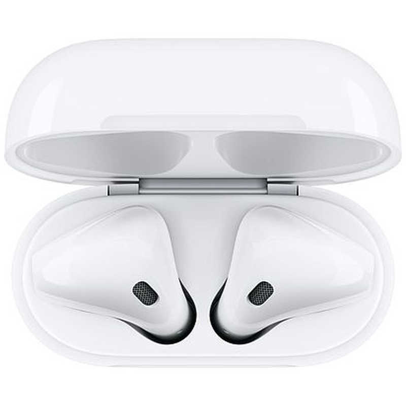 アップル アップル AirPods with WirelessChargingCase(第2世代)[マイク対応] ブルｰトゥｰスイヤホン MRXJ2J/A ｢Qi対応｣【純正】 ブルｰトゥｰスイヤホン MRXJ2J/A ｢Qi対応｣【純正】