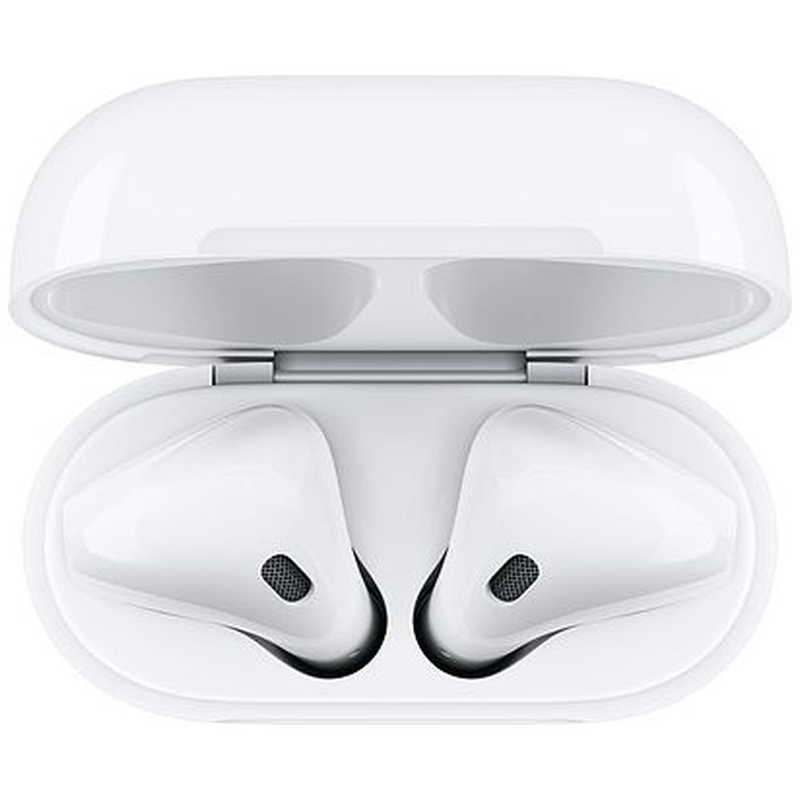 アップル アップル AirPods with WirelessChargingCase(第2世代)[マイク対応] ブルｰトゥｰスイヤホン MRXJ2J/A ｢Qi対応｣【純正】 ブルｰトゥｰスイヤホン MRXJ2J/A ｢Qi対応｣【純正】