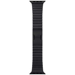 アップル 38mmケｰス用スペｰスブラックリンクブレスレット MUHK2FEA