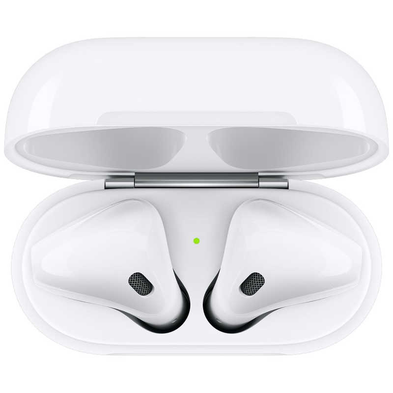 アップル アップル AirPods with Charging Case(第2世代)[リモコン・マイク対応 /ワイヤレス(左右分離) /Bluetooth] ブルｰトゥｰスイヤホンインナｰイヤｰ型 MV7N2JA 【純正】 ブルｰトゥｰスイヤホンインナｰイヤｰ型 MV7N2JA 【純正】