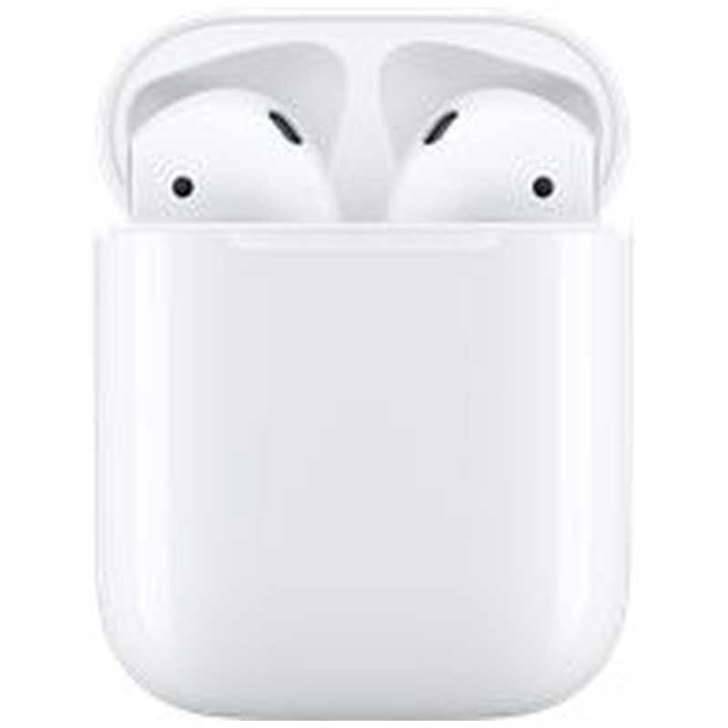 アップル アップル AirPods with Charging Case(第2世代)[リモコン・マイク対応 /ワイヤレス(左右分離) /Bluetooth] ブルｰトゥｰスイヤホンインナｰイヤｰ型 MV7N2JA 【純正】 ブルｰトゥｰスイヤホンインナｰイヤｰ型 MV7N2JA 【純正】