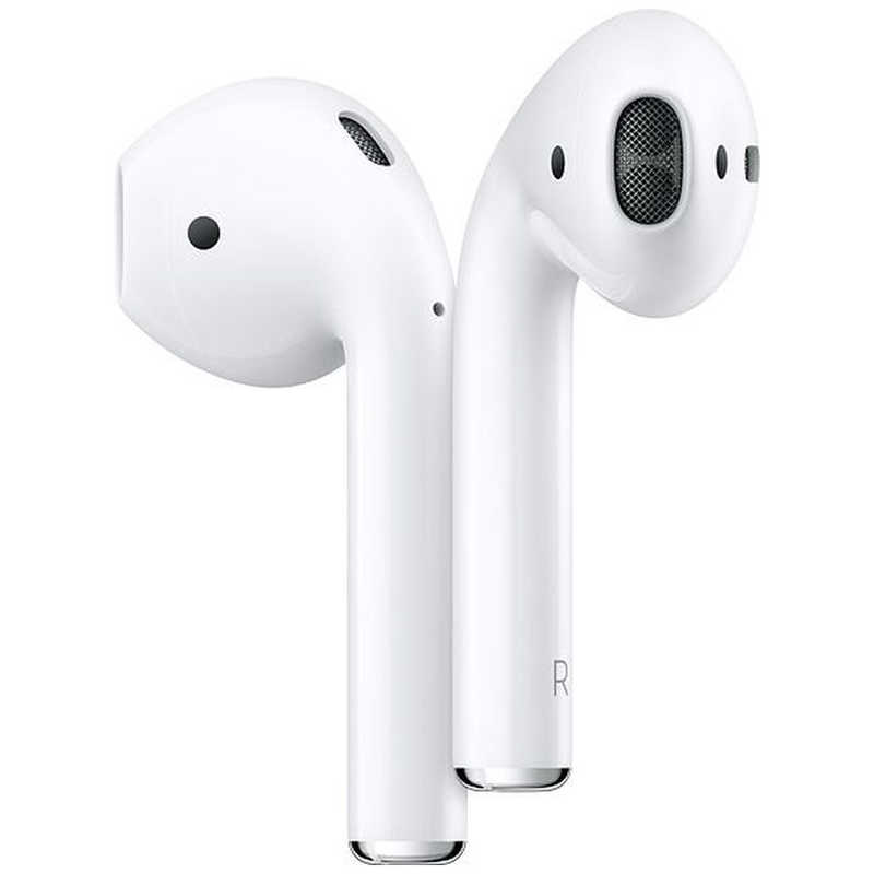 アップル アップル AirPods with Charging Case(第2世代)[リモコン・マイク対応 /ワイヤレス(左右分離) /Bluetooth] ブルｰトゥｰスイヤホンインナｰイヤｰ型 MV7N2JA 【純正】 ブルｰトゥｰスイヤホンインナｰイヤｰ型 MV7N2JA 【純正】