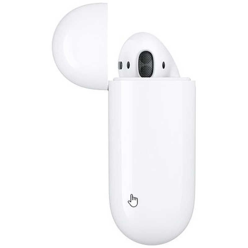 アップル アップル AirPods with Charging Case(第2世代)[リモコン・マイク対応 /ワイヤレス(左右分離) /Bluetooth] ブルｰトゥｰスイヤホンインナｰイヤｰ型 MV7N2JA 【純正】 ブルｰトゥｰスイヤホンインナｰイヤｰ型 MV7N2JA 【純正】