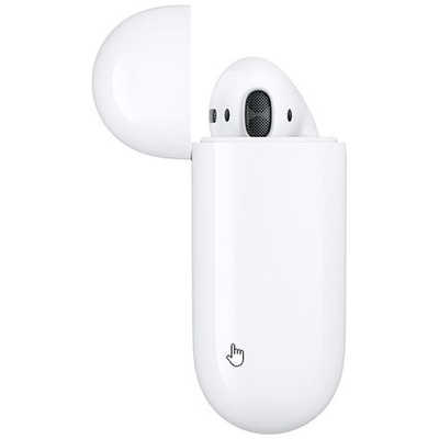 アップル AirPods with Charging Case(第2世代)[リモコン・マイク対応 /ワイヤレス(左右分離) /Bluetooth]  ブルｰトゥｰスイヤホンインナｰイヤｰ型 MV7N2JA 【純正】