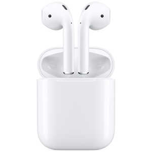 アップル AirPods with Charging Case(第2世代)[リモコン・マイク対応 /ワイヤレス(左右分離) /Bluetooth] ブルｰトゥｰスイヤホンインナｰイヤｰ型 MV7N2JA 【純正】