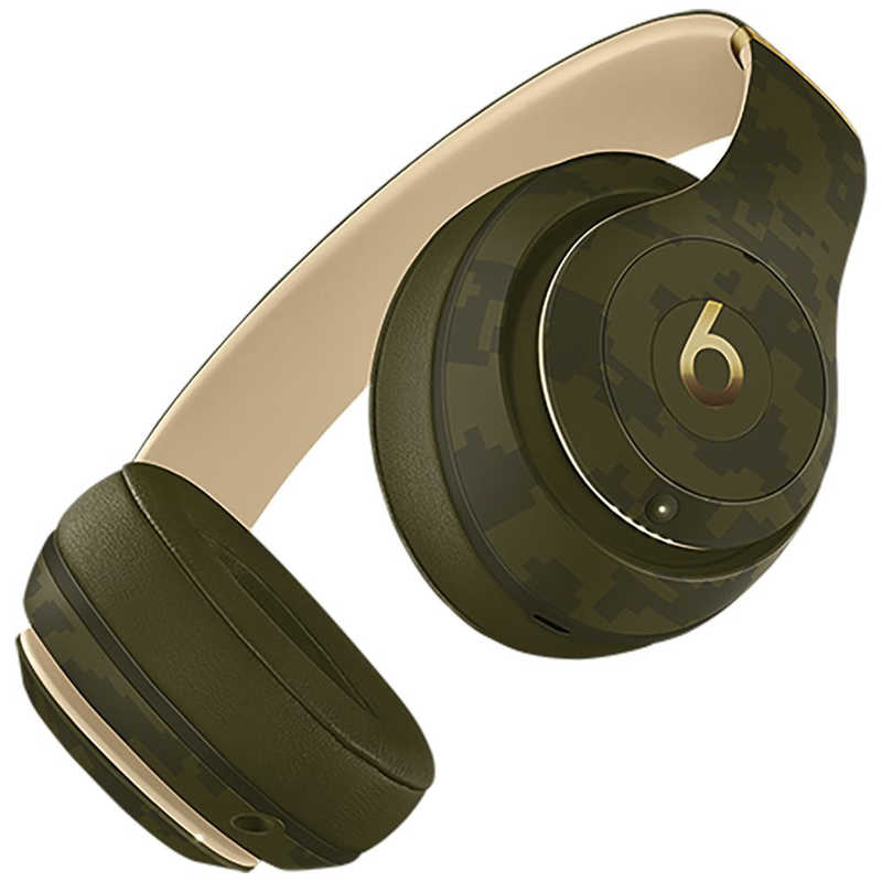 BEATSBYDRDRE BEATSBYDRDRE ブルートゥースヘッドホン Beats Studio3 Wireless - Beats Camo Collection -[リモコン･マイク対応 /Bluetooth /ノイズキャンセリング対応] MWUH2PA/A フォレストグリｰン MWUH2PA/A フォレストグリｰン