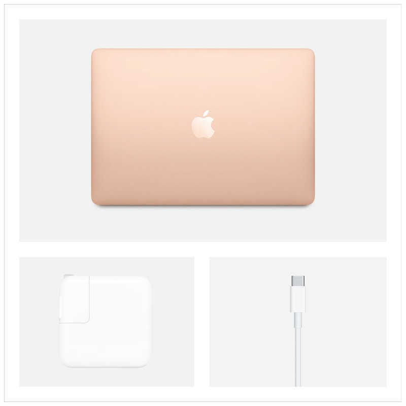 アップル アップル MacBook Air 13インチ Retinaディスプレイ[2020年/SSD 512GB/メモリ 8GB/1.1GHzクアッドコア/Intel Core i5] MVH52J/A ゴｰルド MVH52J/A ゴｰルド