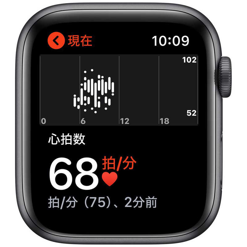 アップル アップル Apple Watch Series 5(GPSモデル)- 44mmスペースグレイアルミニウムケースとブラックスポーツバンド - S/M & M/L MWVF2JA MWVF2JA