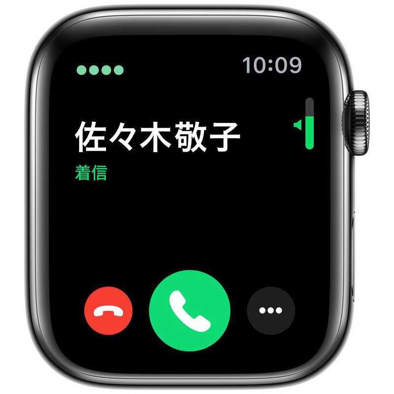 アップル アップル Apple Watch Series 5(GPS + Cellularモデル)- 44mmスペースブラックステンレススチールケースとブラックスポーツバンド - S/M & M/L MWWK2JA MWWK2JA