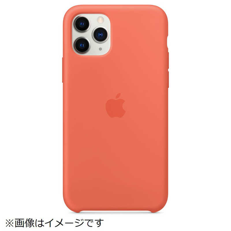 アップル アップル [純正]iPhone 11 Pro シリコーンケース MWYQ2FEA クレメンタイン(オレンジ) MWYQ2FEA クレメンタイン(オレンジ)