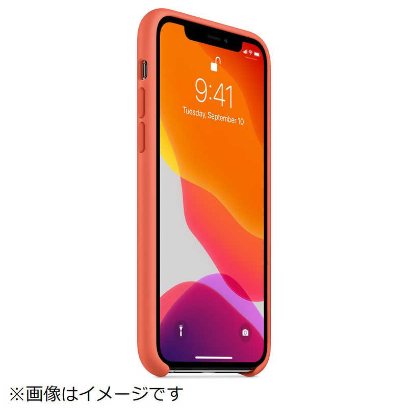 アップル アップル [純正]iPhone 11 Pro シリコーンケース MWYQ2FEA クレメンタイン(オレンジ) MWYQ2FEA クレメンタイン(オレンジ)