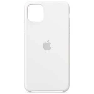 アップル iPhone 11 Pro Max シリコーンケース ホワイト MWYX2FEA(ホワイ