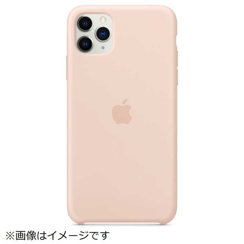 アップル アップル iPhone 11 Pro Max シリコーンケース ピンクサンド MWYY2FEA(ピン MWYY2FEA(ピン