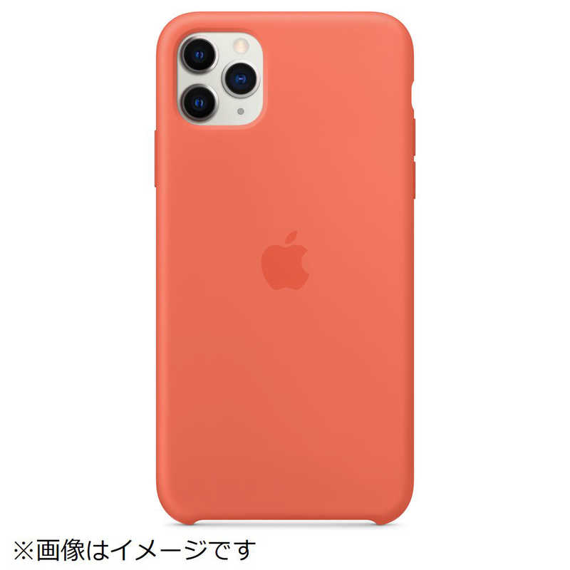アップル アップル [純正]iPhone 11 Pro Max シリコーンケース MX022FEA クレメンタイン(オレンジ) MX022FEA クレメンタイン(オレンジ)