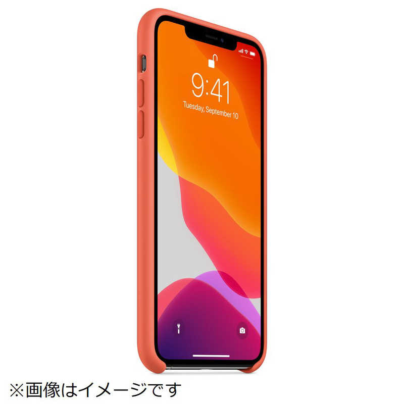 アップル アップル [純正]iPhone 11 Pro Max シリコーンケース MX022FEA クレメンタイン(オレンジ) MX022FEA クレメンタイン(オレンジ)