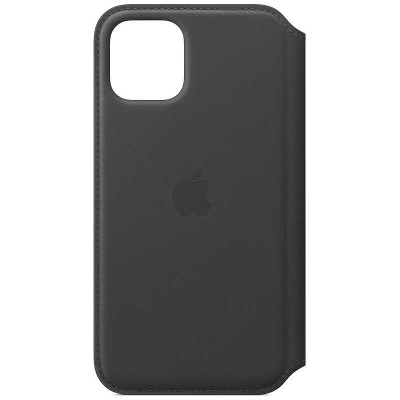 アップル アップル iPhone 11 Pro レザーフォリオ ブラック MX062FEA(ブラ MX062FEA(ブラ
