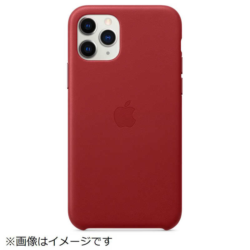 アップル アップル iPhone 11 Pro レザーケース (PRODUCT)RED MWYF2FEA(RED MWYF2FEA(RED