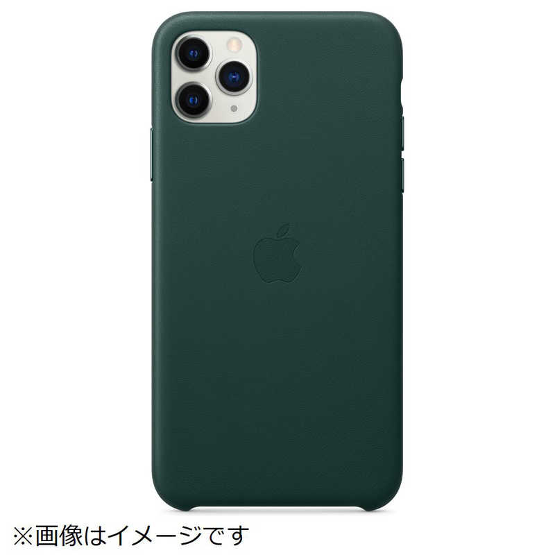 アップル アップル 【純正】iPhone 11 Pro Max レザーケース フォレストグリーン MX0C2FEA MX0C2FEA