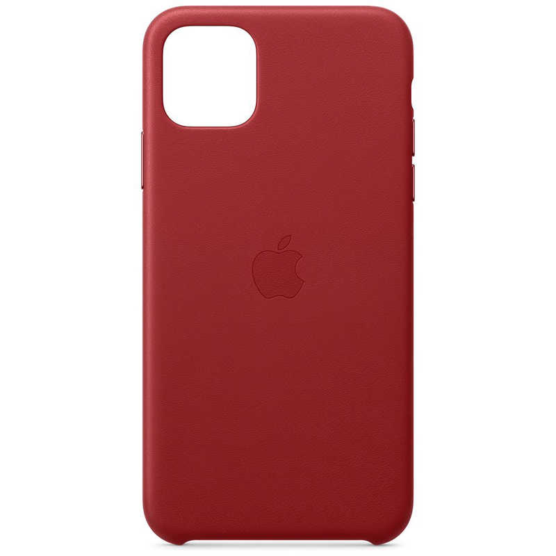 アップル アップル iPhone 11 Pro Max レザーケース (PRODUCT)RED MX0F2FEA(RED MX0F2FEA(RED