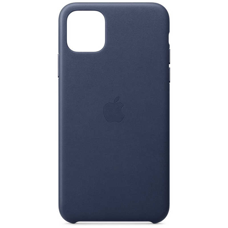 アップル アップル iPhone 11 Pro Max レザーケース ミッドナイトブルー MX0G2FEA(ミット MX0G2FEA(ミット