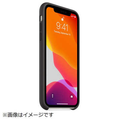 アップル 【純正】iPhone 11 シリコーンケース ブラック MWVU2FEA の
