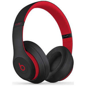 BEATSBYDRDRE ブルートゥースヘッドホン Studio3 レジスタンス･ブラックレッド  [リモコン･マイク対応 /Bluetooth] STUDIO3ﾚｼﾞｽﾀﾝｽﾚｯﾄﾞﾌﾞ