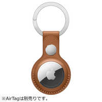 アップル AirTag レザーキーリング サドルブラウン MX4M2FEA の