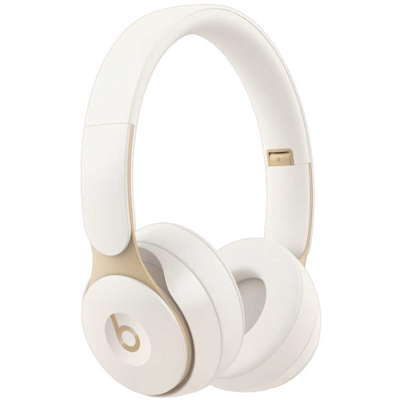 BEATSBYDRDRE BEATSBYDRDRE ワイヤレスヘッドホン ノイズキャンセリング対応 リモコン・マイク対応 アイボリー Beats Solo Pro MRJ72FE/A MRJ72FE/A