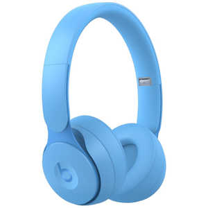 BEATSBYDRDRE ブルートゥースヘッドホン Beats Solo Pro - More Matte Collection [リモコン･マイク対応 /Bluetooth /ノイズキャンセリング対応] MRJ92FE/A ライトブルｰ