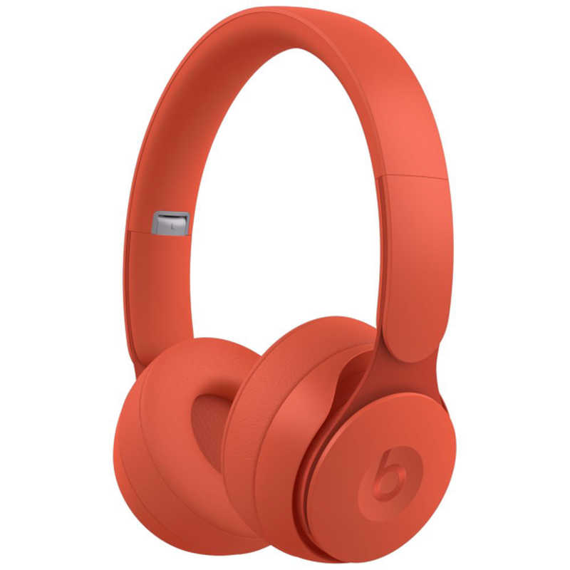 BEATSBYDRDRE BEATSBYDRDRE ブルートゥースヘッドホン Beats Solo Pro - More Matte Collection [リモコン･マイク対応 /Bluetooth /ノイズキャンセリング対応] MRJC2FE/A レッド MRJC2FE/A レッド