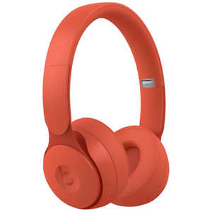 BEATSBYDRDRE ブルートゥースヘッドホン Beats Solo Pro - More Matte Collection [リモコン･マイク対応 /Bluetooth /ノイズキャンセリング対応] MRJC2FE/A レッド