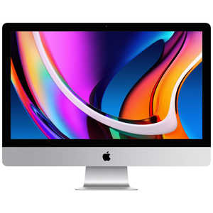 ＜コジマ＞ アップル iMac 27インチ Retina 5Kディスプレイモデル[2020年/SSD 256GB/メモリ 8GB/3.1GHz 6コア第10世代Intel Core i5 ] MXWT2JA