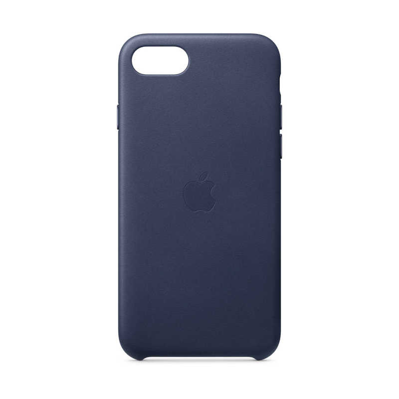 アップル アップル 【純正】iPhone SE(第3・2世代)4.7インチ レザーケース ミッドナイトブルー MXYN2FEA MXYN2FEA