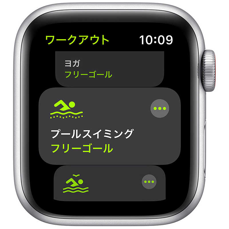 アップル アップルウォッチ Apple Watch SE (GPS + Cellularモデル) 40mmシルバーアルミニウムケースとディープネイビースポーツループ MYEG2J/A