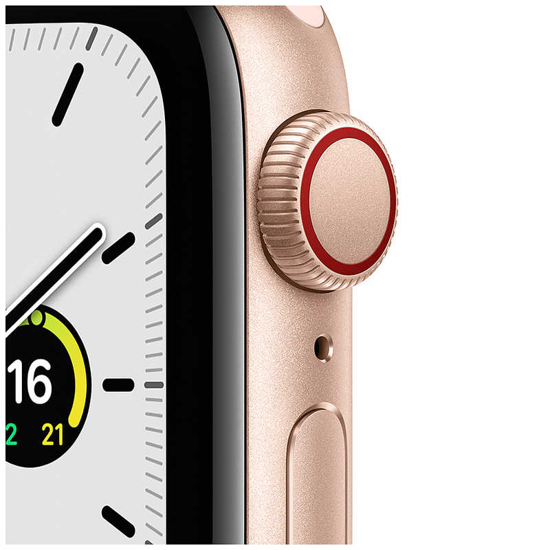 アップル アップル アップルウォッチ Apple Watch SE(GPS + Cellularモデル) 40mmゴｰルドアルミニウムケｰスとピンクサンドスポｰツバンド レギュラｰ MYEH2J/A 40mmゴｰルドアルミニウムケｰスとピンクサンドスポｰツバンド レギュラｰ MYEH2J/A