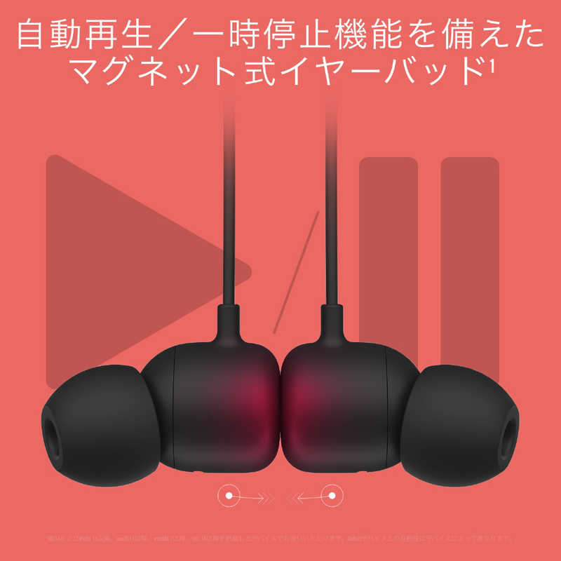 BEATSBYDRDRE BEATSBYDRDRE ワイヤレスイヤホン カナル型 リモコン・マイク対応 ブラック Beats Flex MYMC2PA/A MYMC2PA/A