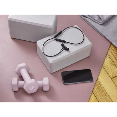 Beats Flex ワイヤレスイヤホン 本体 グレー 付属品完備 BEATSBYDRDRE ワイヤレスイヤホン カナル型 リモコン・マイク対応