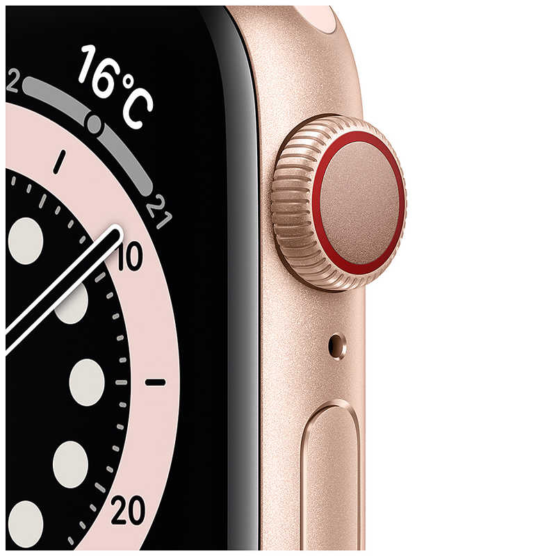 アップル アップル アップルウォッチ Apple Watch Series 6 (GPS + Cellularモデル) 40mmゴールドアルミニウムケースとピンクサンドスポーツバンド レギュラー M06N3J/A  40mmゴールドアルミニウムケースとピンクサンドスポーツバンド レギュラー M06N3J/A 