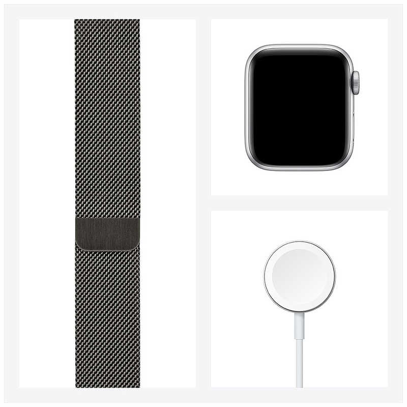 アップル アップル アップルウォッチ Apple Watch Series 6 (GPS+Cellularモデル) 40mmグラファイトステンレススチールケースとグラファイトミラネーゼループ M06Y3J/A  40mmグラファイトステンレススチールケースとグラファイトミラネーゼループ M06Y3J/A 