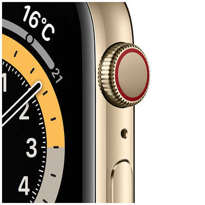【美品】Apple Watch series 6 44mm ゴールドステンレス
