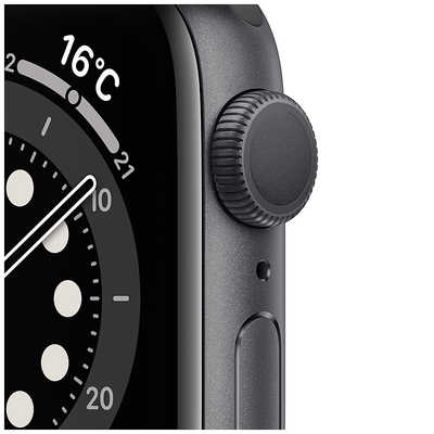 アップル Apple Watch Series 6(GPSモデル) 40mmスペｰスグレイ ...