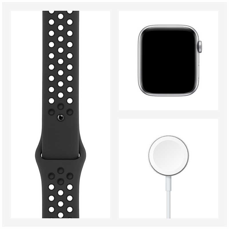 アップル アップル Apple Watch Nike Series 6(GPSモデル) 44mmスペｰスグレイアルミニウムケｰスとアンスラサイト/ブラックNikeスポｰツバンド レギュラｰ MG173J/A 44mmスペｰスグレイアルミニウムケｰスとアンスラサイト/ブラックNikeスポｰツバンド レギュラｰ MG173J/A