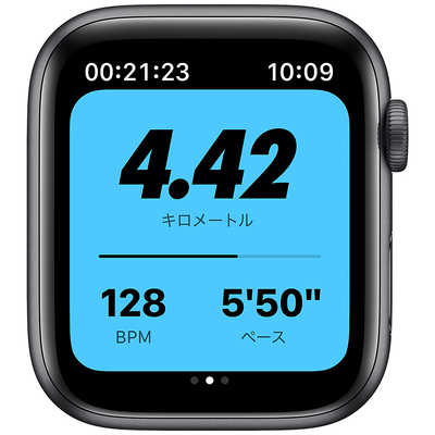 アップル Apple Watch Nike Series 6(GPSモデル) 44mmスペｰスグレイ