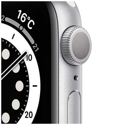 アップル Apple Watch Series 6(GPSモデル) 40mmシルバｰアルミニウム