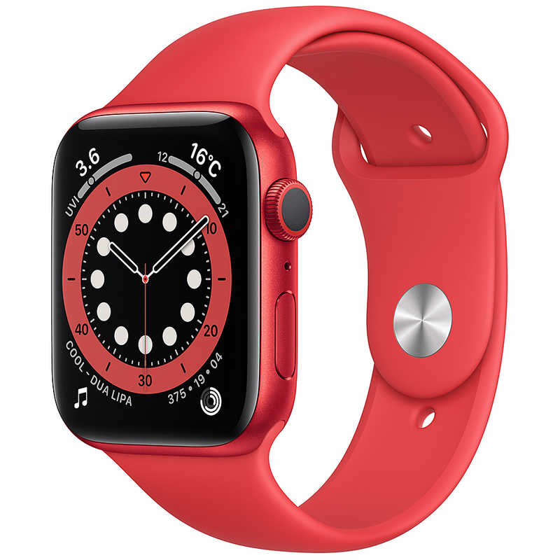 アップル アップル アップルウォッチ Apple Watch Series 6 (GPSモデル) 44mm(PRODUCT)REDアルミニウムケースと(PRODUCT)REDスポーツバンド レギュラー M00M3J/A 44mm(PRODUCT)REDアルミニウムケースと(PRODUCT)REDスポーツバンド レギュラー M00M3J/A