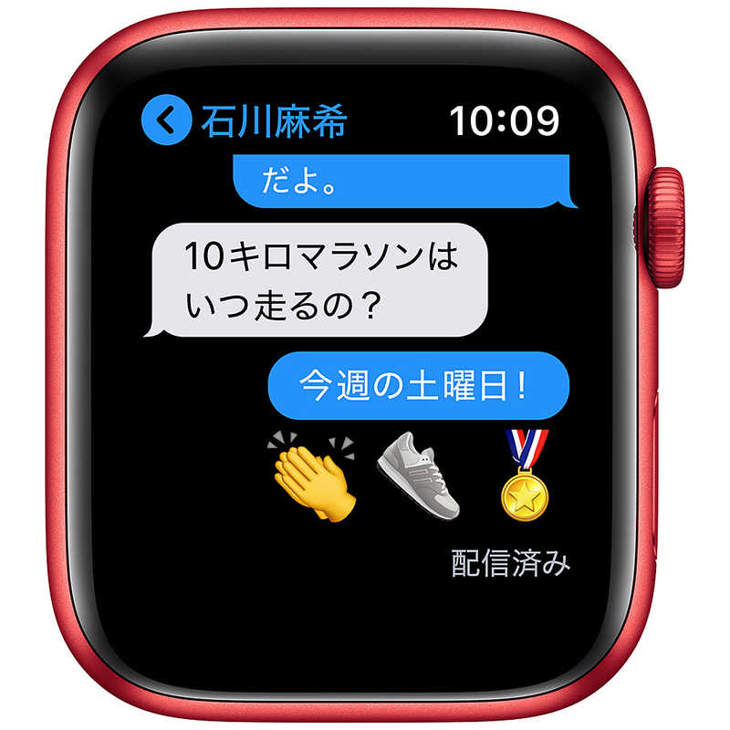 アップル アップル アップルウォッチ Apple Watch Series 6 (GPSモデル) 44mm(PRODUCT)REDアルミニウムケースと(PRODUCT)REDスポーツバンド レギュラー M00M3J/A 44mm(PRODUCT)REDアルミニウムケースと(PRODUCT)REDスポーツバンド レギュラー M00M3J/A