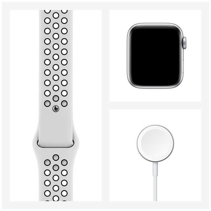 アップル アップル Apple Watch Nike Series 6(GPSモデル) 40mmシルバｰアルミニウムケｰスとピュアプラチナム/ブラックNikeスポｰツバンド レギュラｰ M00T3J/A 40mmシルバｰアルミニウムケｰスとピュアプラチナム/ブラックNikeスポｰツバンド レギュラｰ M00T3J/A